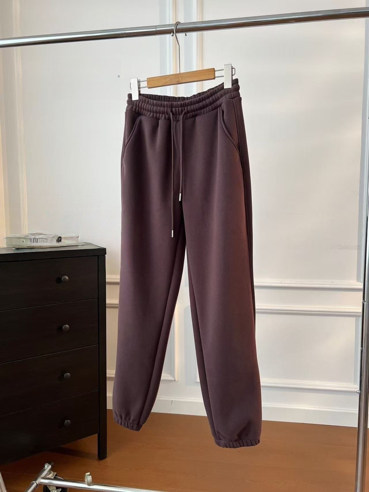 T588-719 Classic and minimalist casual ankle sweatpants-1688YF