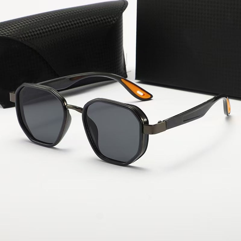 T588-1071 personality, trend, niche, metal, sun protection, UV protection