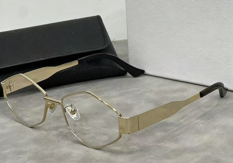 T588-1049 Sun shading sunglasses with diamond shaped small frame glasses