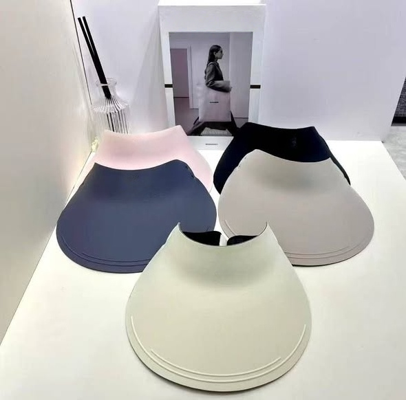 T588-1188 New sunscreen sun hat with empty top and large brim