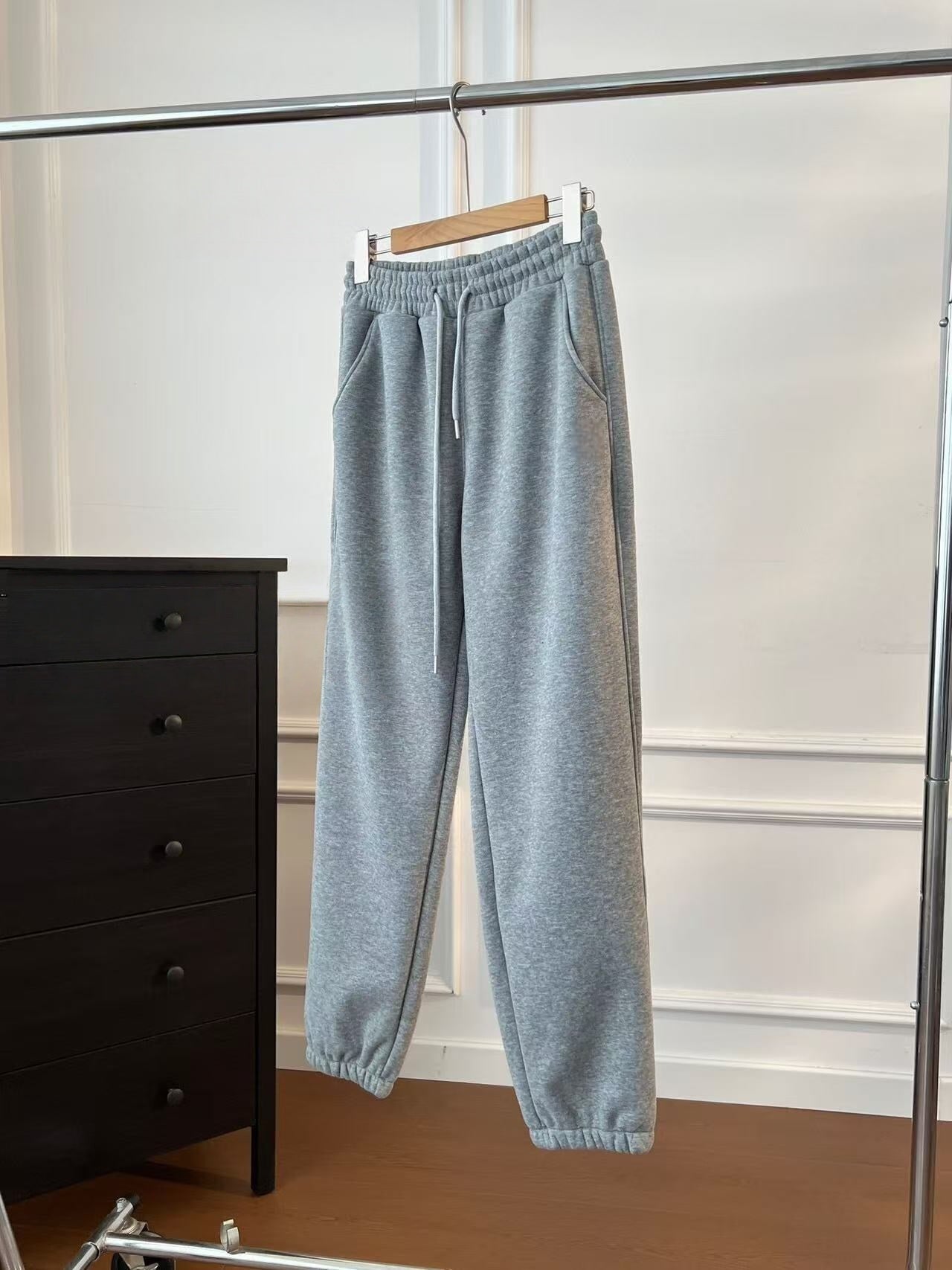 T588-719  Classic and minimalist casual ankle sweatpants-1688YF