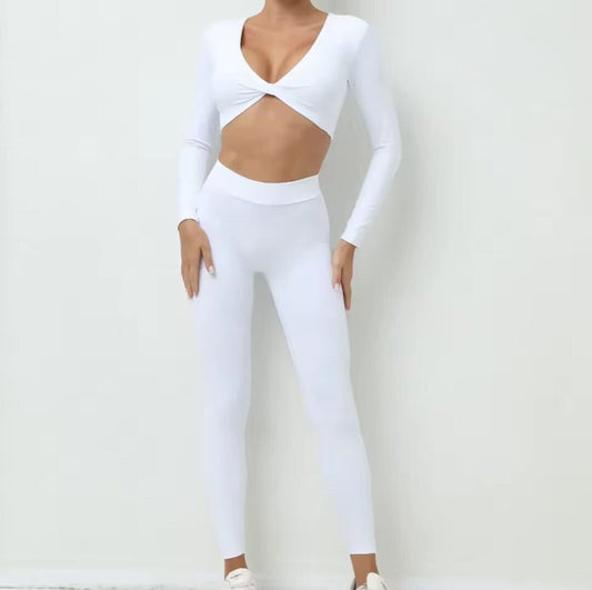 T588-921  Fitness new quick drying women's suit