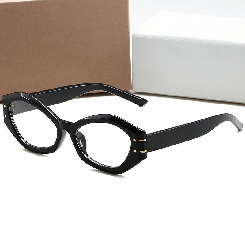T588-1006 Irregular Hip Hop Sunglasses with Small Frame