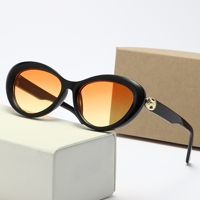 T588-1204 Retro cat eye sunglasses with sun shading