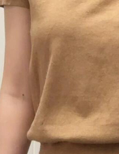 T588-1133 Short sleeved shirt, loose and casual