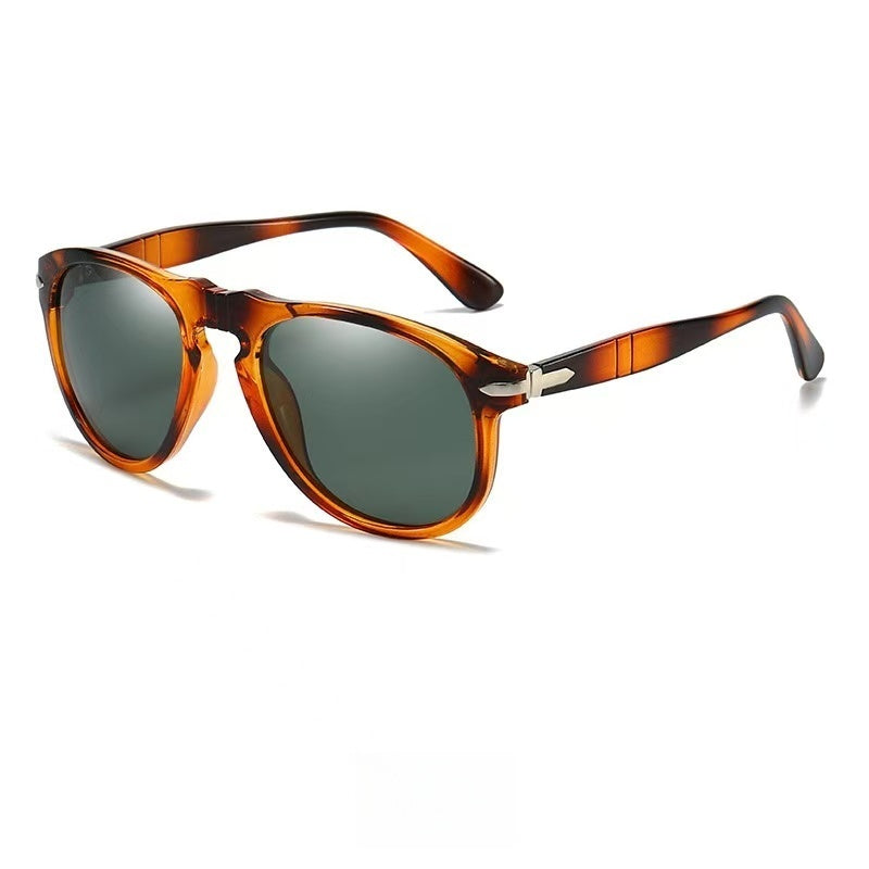 T588-1105 New male and female pilot sunglasses and sunglasses