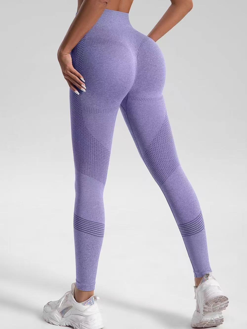 T588-1076 Summer Knitted Yoga Clothes, Sports Pants, Yoga Speed Drying