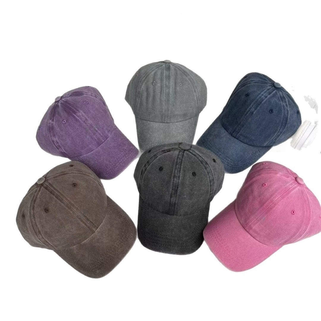 T588-866  Men's and women's hardtop vintage baseball duckbill caps