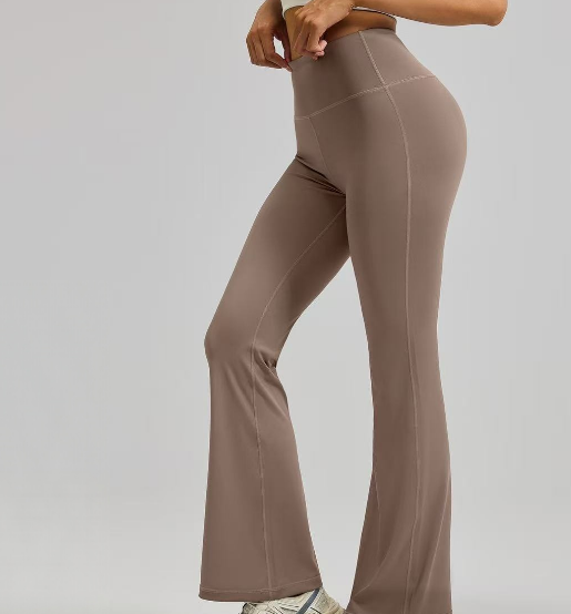 T588-1096 Sports yoga micro flared wide leg fitness pants