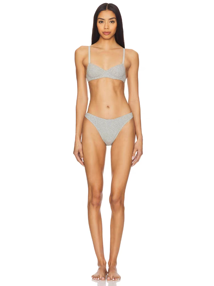 T588-1109 Ladies' split swimsuit set with thin straps
