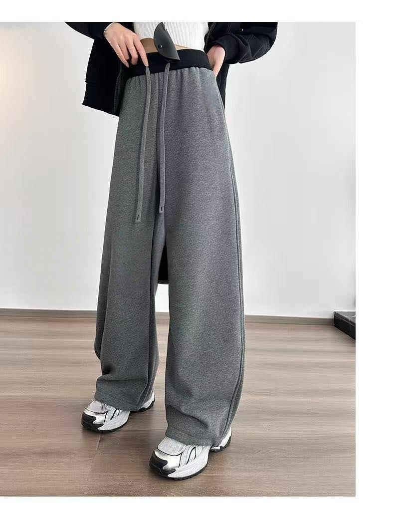 T588-721 Leisure wide leg style pants-1688YF