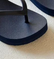 T588-1150    Casual high sole clip on sandals for outdoor wear