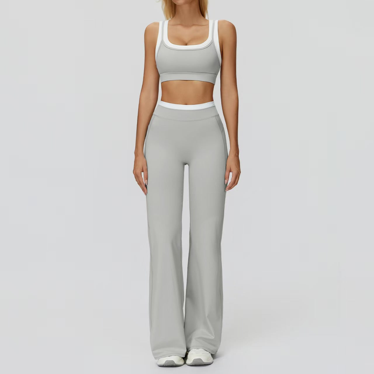 T588-917   High waisted outdoor leisure versatile fitness suit