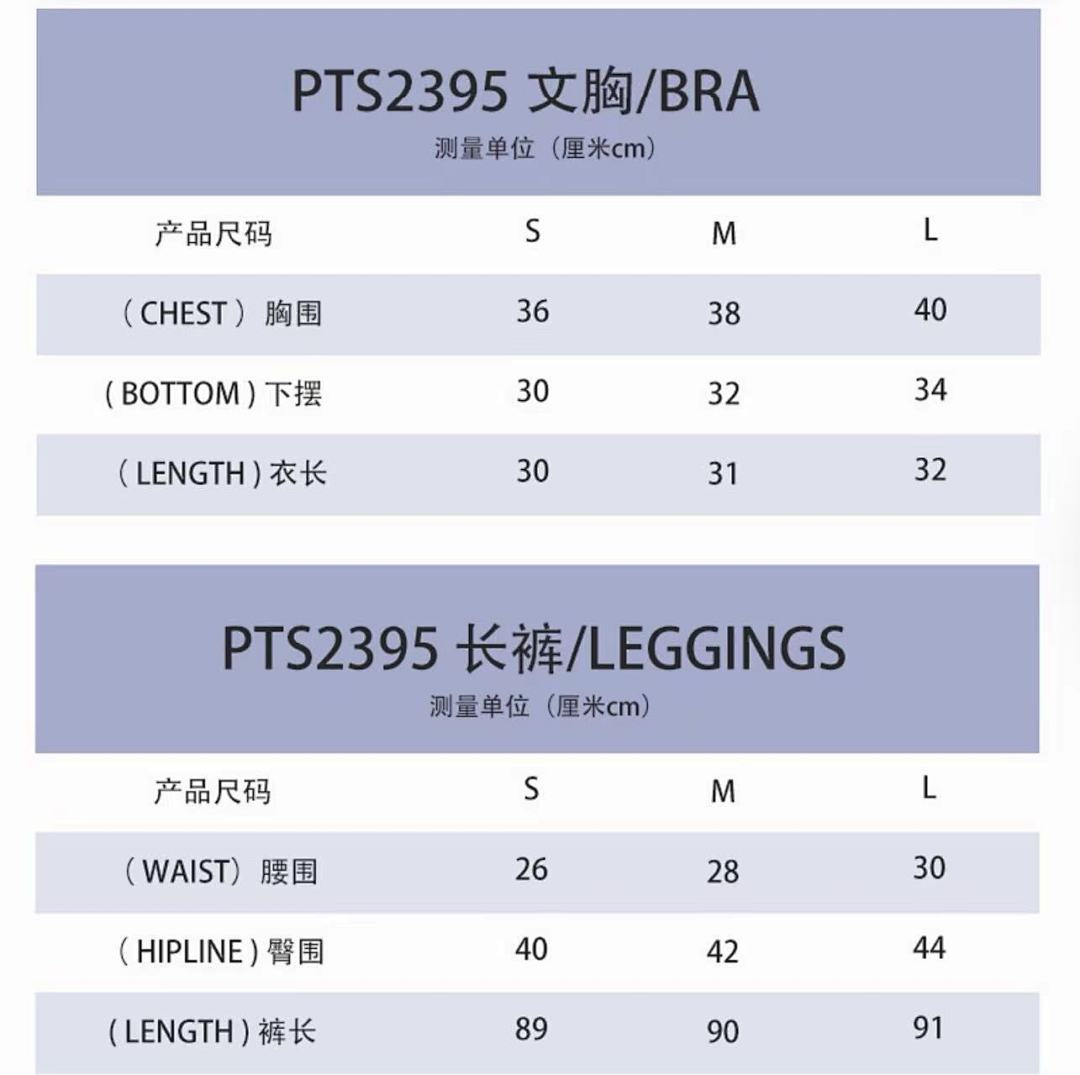 T588-1157   Women's sports leggings set