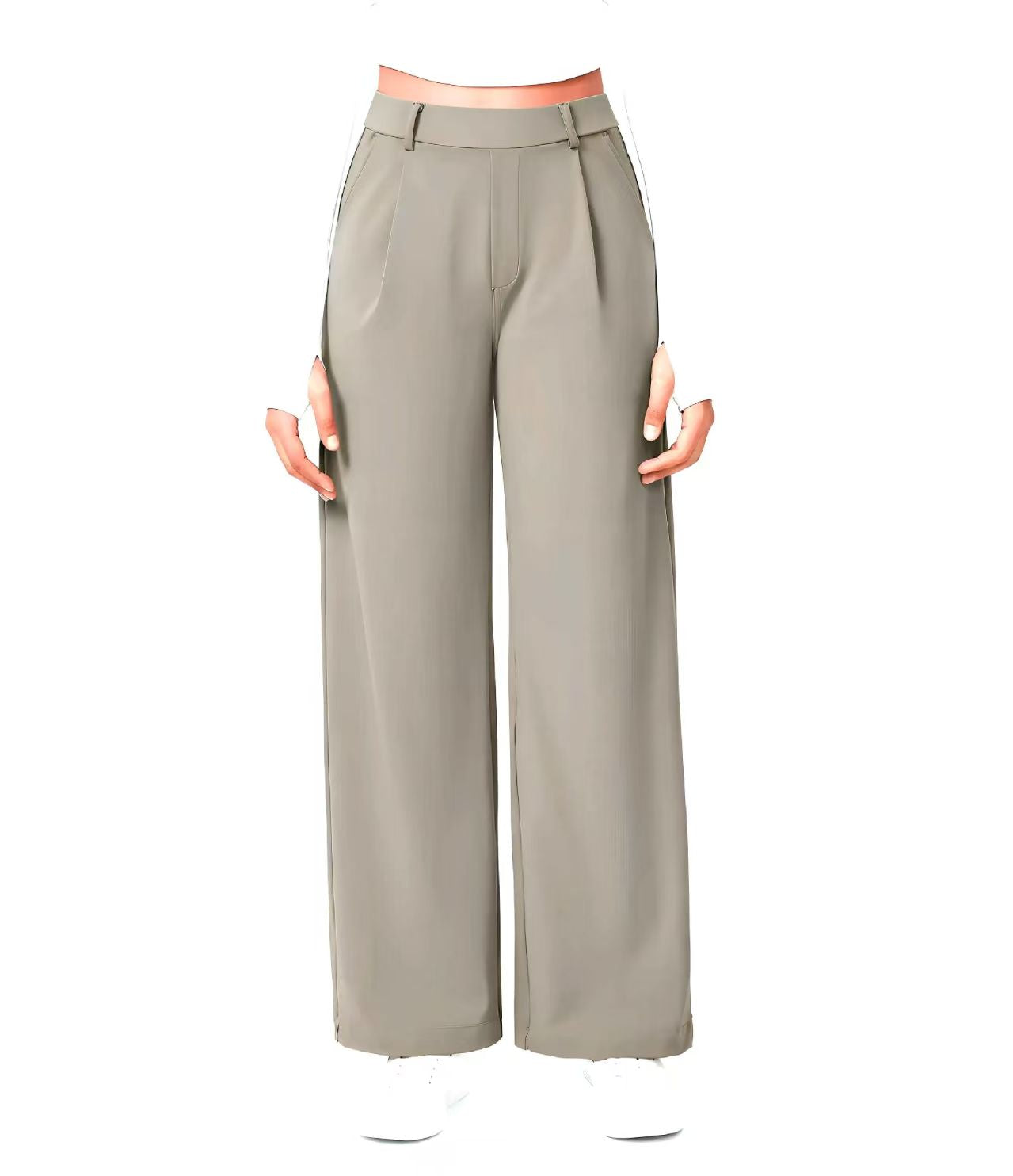 T588-953 Ladies' loose suit long pants outdoor casual straight tube